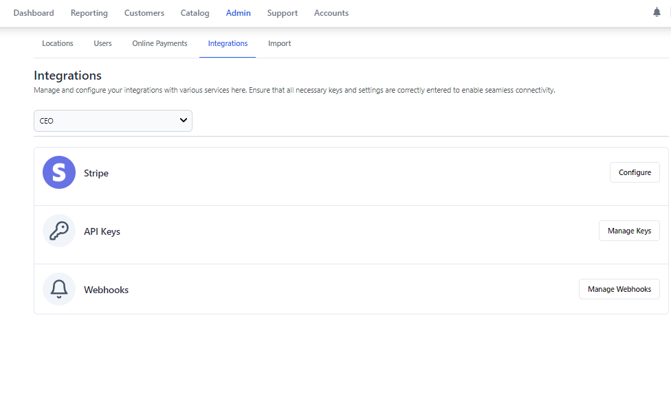 Integration View